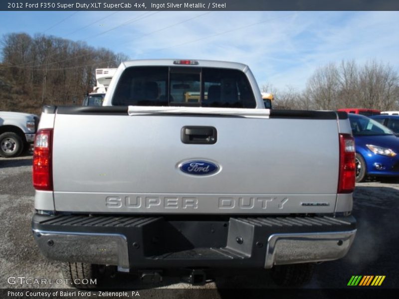 Ingot Silver Metallic / Steel 2012 Ford F350 Super Duty XLT SuperCab 4x4