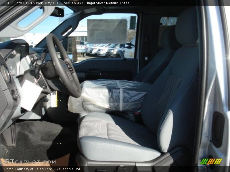 Ingot Silver Metallic / Steel 2012 Ford F350 Super Duty XLT SuperCab 4x4