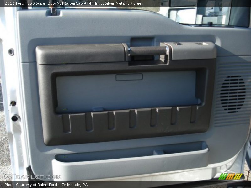 Ingot Silver Metallic / Steel 2012 Ford F350 Super Duty XLT SuperCab 4x4