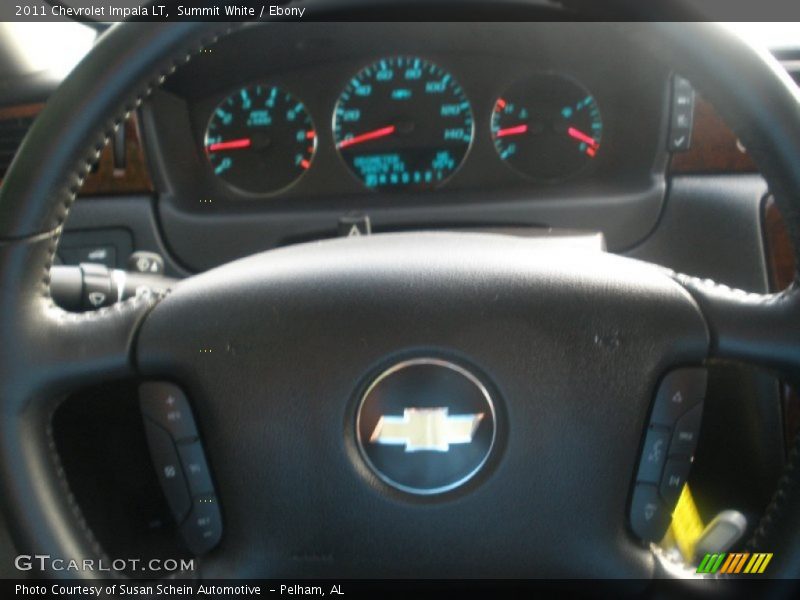 Summit White / Ebony 2011 Chevrolet Impala LT