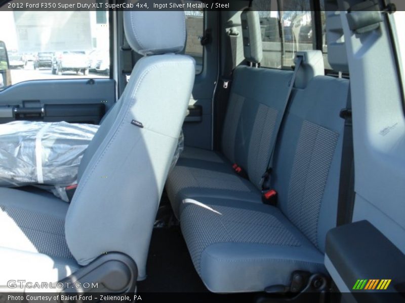 Ingot Silver Metallic / Steel 2012 Ford F350 Super Duty XLT SuperCab 4x4