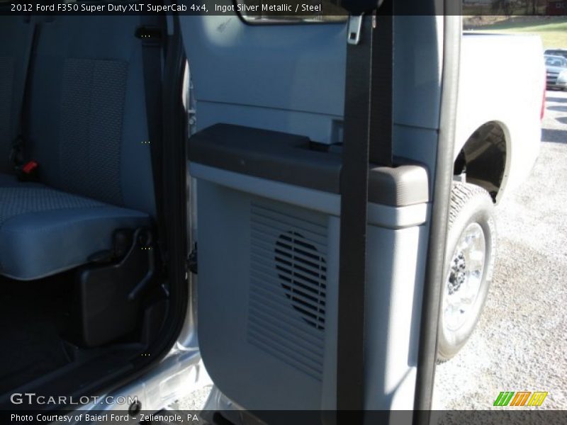 Ingot Silver Metallic / Steel 2012 Ford F350 Super Duty XLT SuperCab 4x4