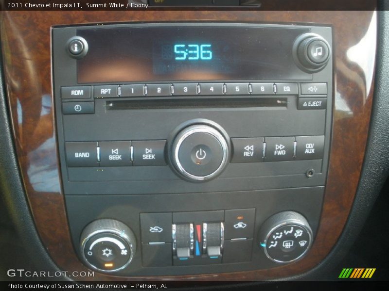 Summit White / Ebony 2011 Chevrolet Impala LT