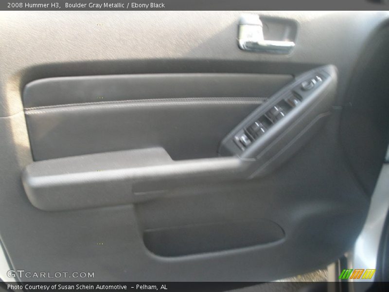 Boulder Gray Metallic / Ebony Black 2008 Hummer H3