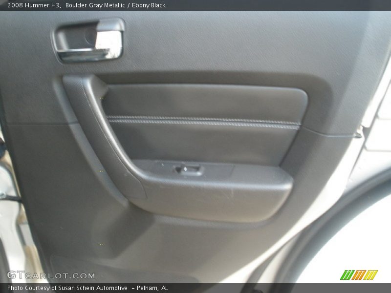 Boulder Gray Metallic / Ebony Black 2008 Hummer H3