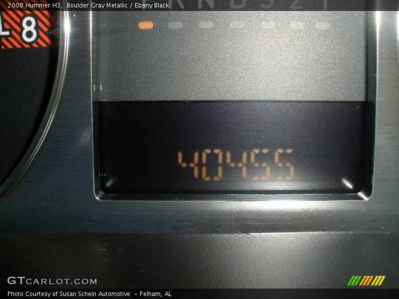 Boulder Gray Metallic / Ebony Black 2008 Hummer H3