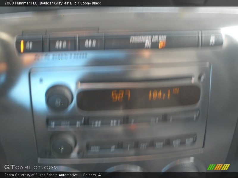 Boulder Gray Metallic / Ebony Black 2008 Hummer H3