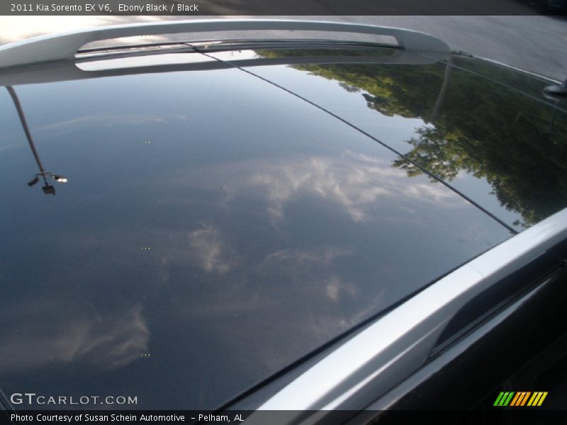 Ebony Black / Black 2011 Kia Sorento EX V6