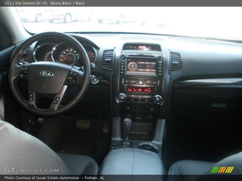 Ebony Black / Black 2011 Kia Sorento EX V6