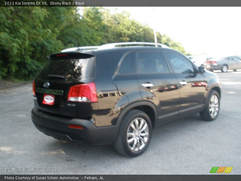 Ebony Black / Black 2011 Kia Sorento EX V6