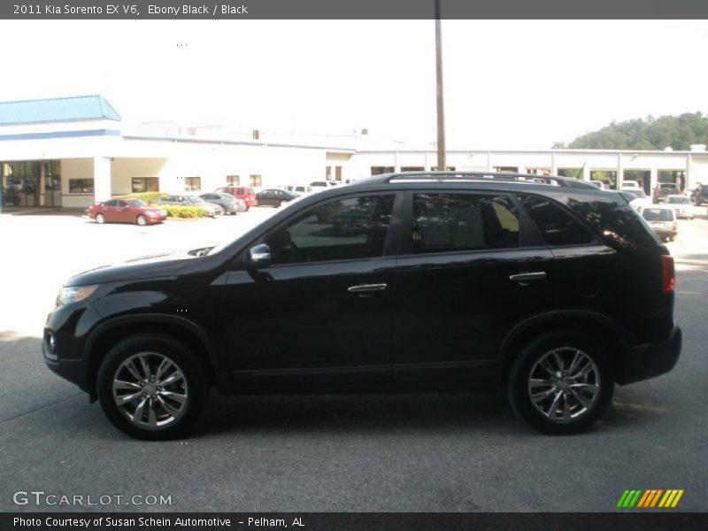 Ebony Black / Black 2011 Kia Sorento EX V6