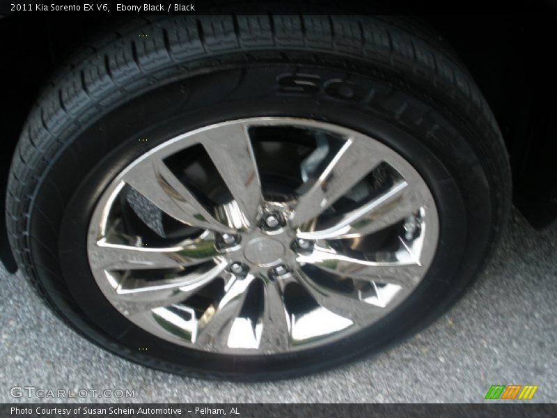 Ebony Black / Black 2011 Kia Sorento EX V6