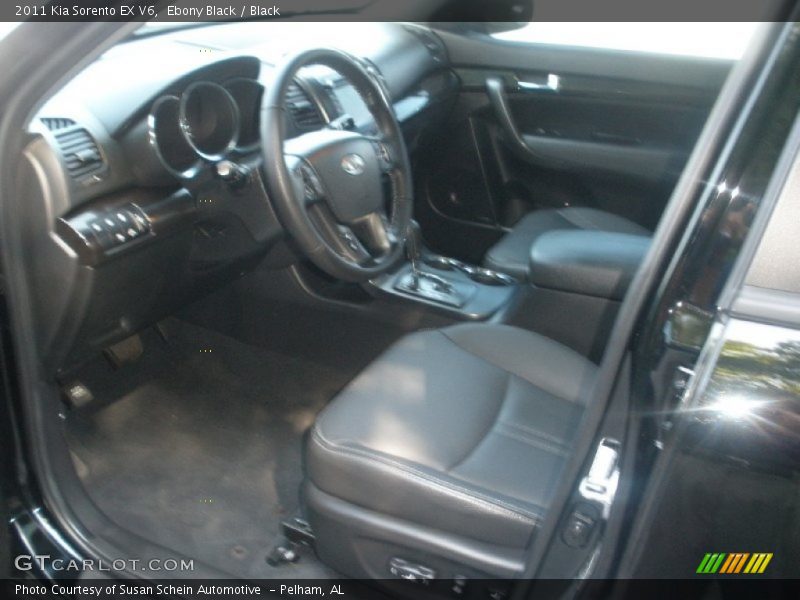 Ebony Black / Black 2011 Kia Sorento EX V6