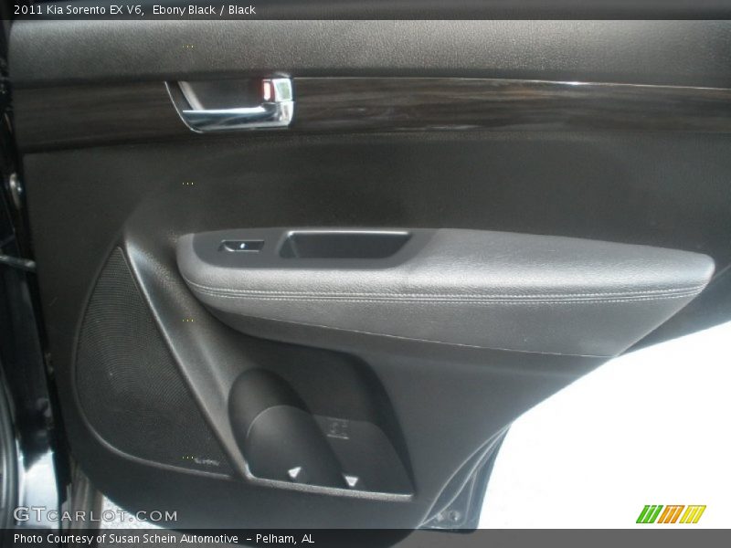 Ebony Black / Black 2011 Kia Sorento EX V6