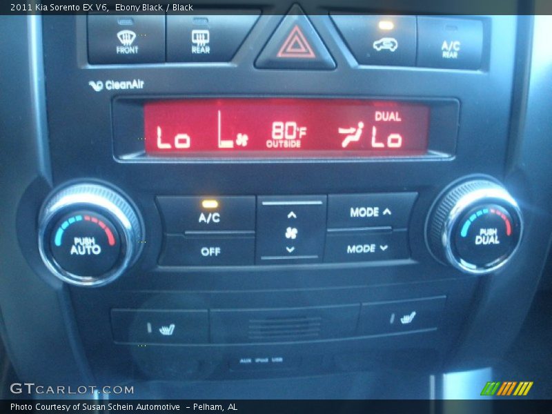 Ebony Black / Black 2011 Kia Sorento EX V6