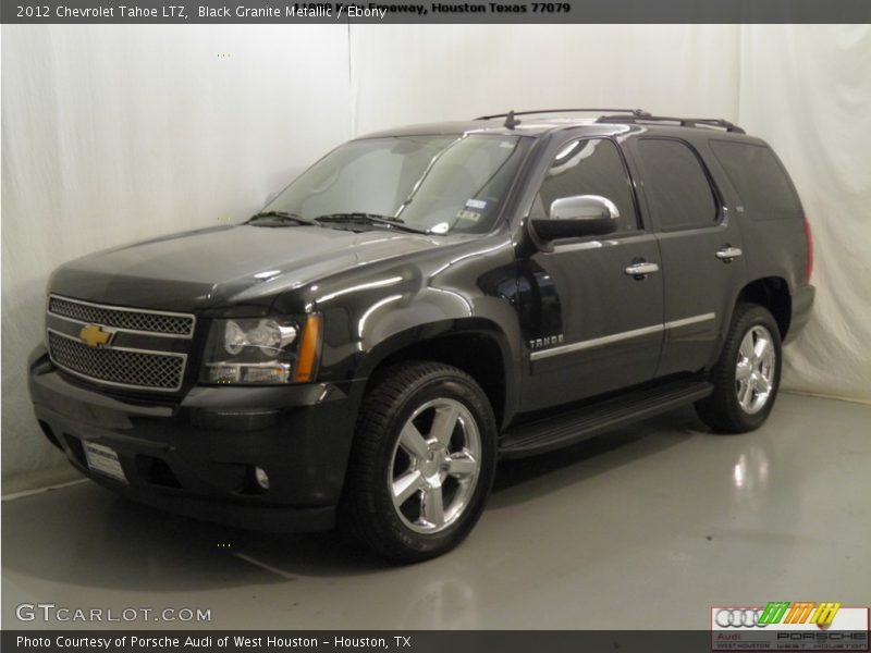 Black Granite Metallic / Ebony 2012 Chevrolet Tahoe LTZ