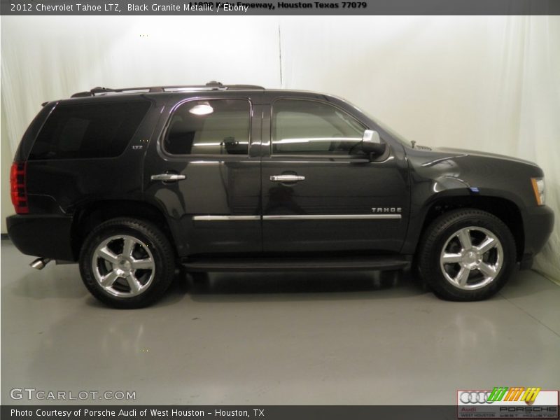 Black Granite Metallic / Ebony 2012 Chevrolet Tahoe LTZ