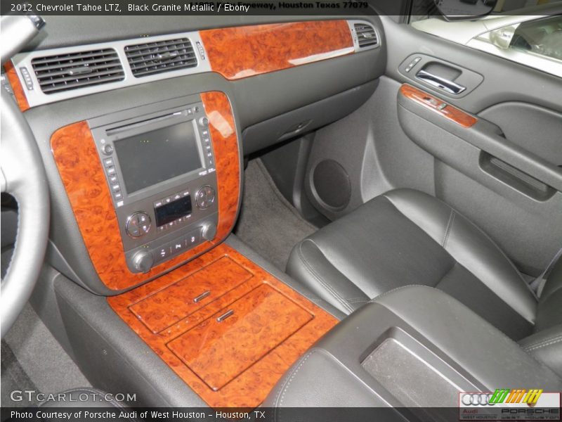 Black Granite Metallic / Ebony 2012 Chevrolet Tahoe LTZ