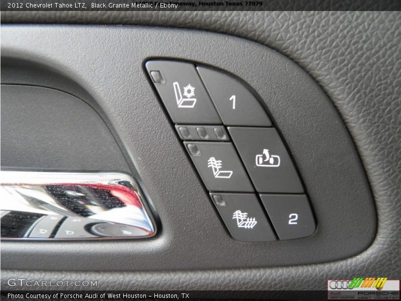 Black Granite Metallic / Ebony 2012 Chevrolet Tahoe LTZ