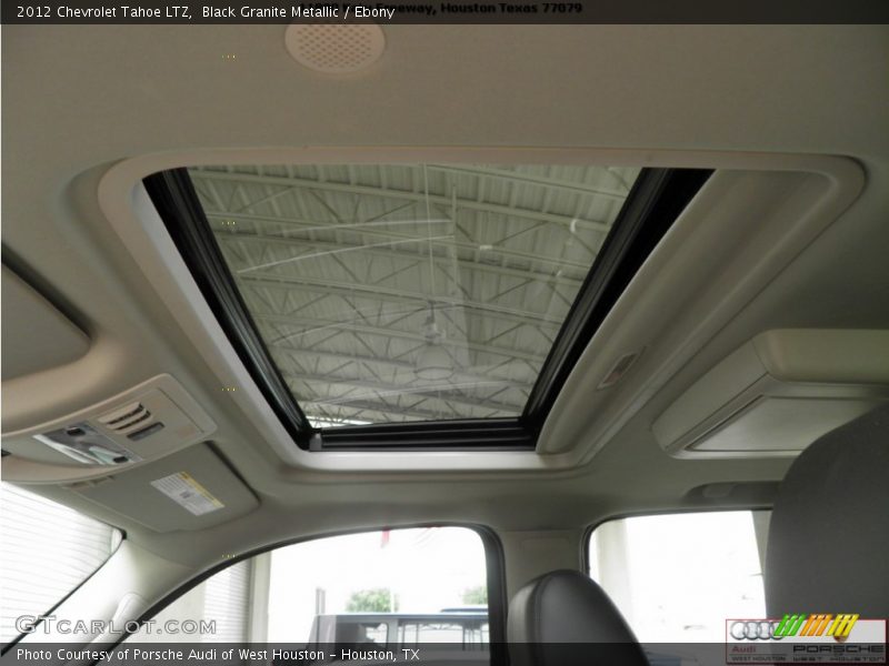 Black Granite Metallic / Ebony 2012 Chevrolet Tahoe LTZ