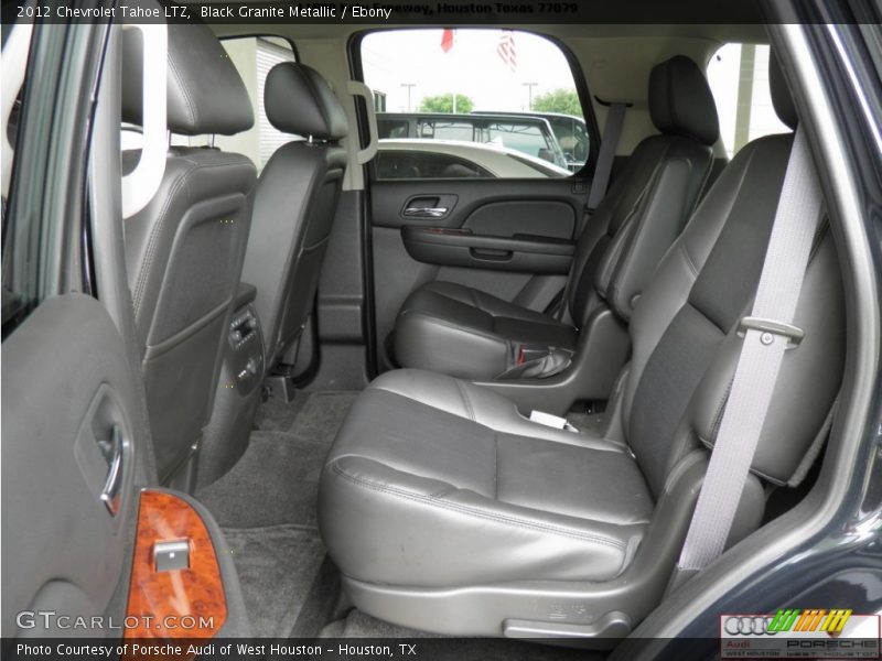 Black Granite Metallic / Ebony 2012 Chevrolet Tahoe LTZ
