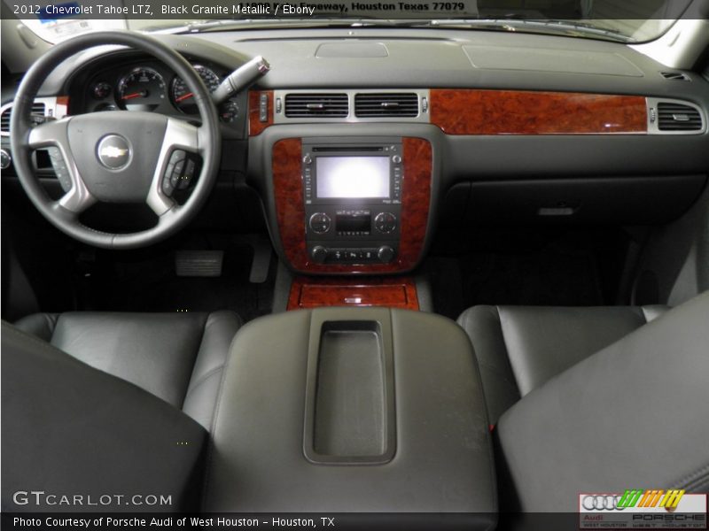 Black Granite Metallic / Ebony 2012 Chevrolet Tahoe LTZ