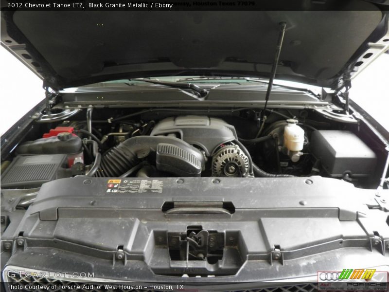 Black Granite Metallic / Ebony 2012 Chevrolet Tahoe LTZ