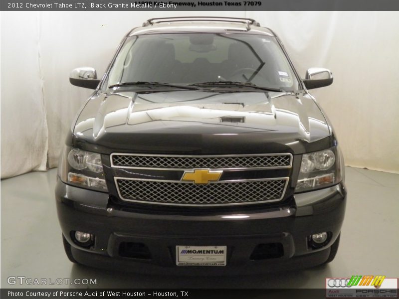 Black Granite Metallic / Ebony 2012 Chevrolet Tahoe LTZ