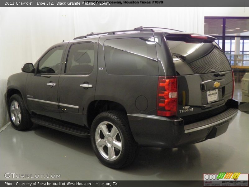 Black Granite Metallic / Ebony 2012 Chevrolet Tahoe LTZ