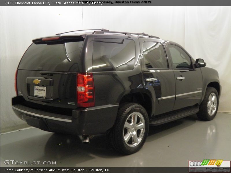 Black Granite Metallic / Ebony 2012 Chevrolet Tahoe LTZ