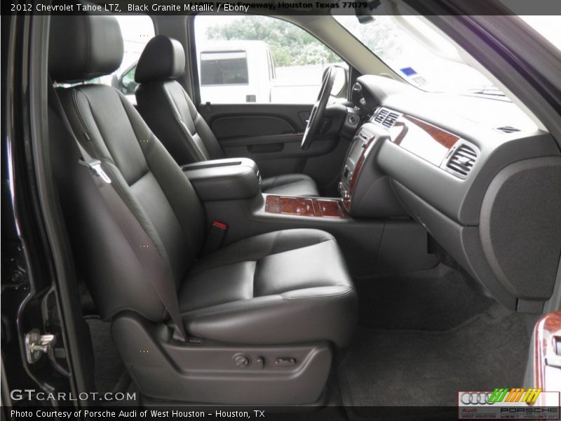 Black Granite Metallic / Ebony 2012 Chevrolet Tahoe LTZ