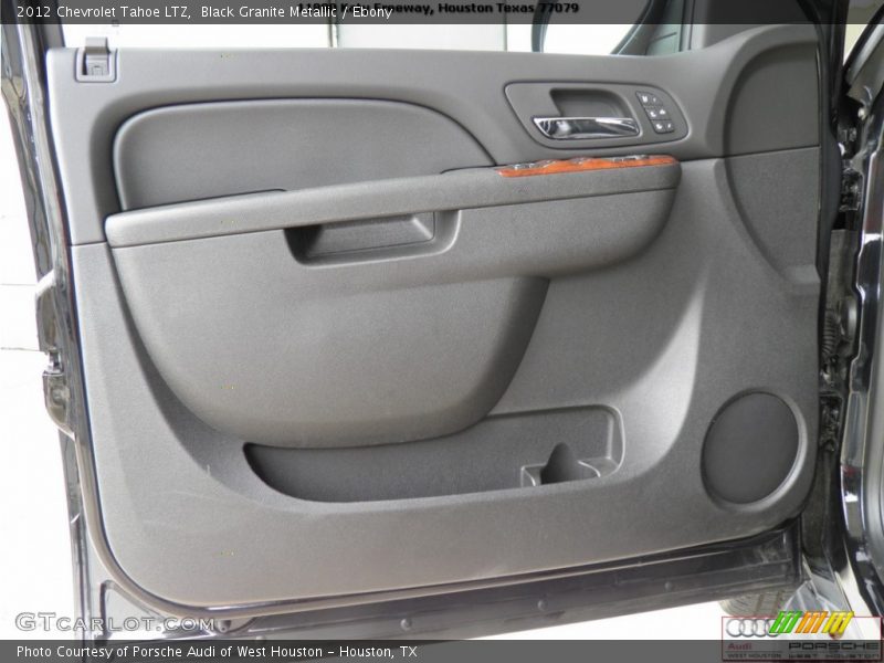 Black Granite Metallic / Ebony 2012 Chevrolet Tahoe LTZ