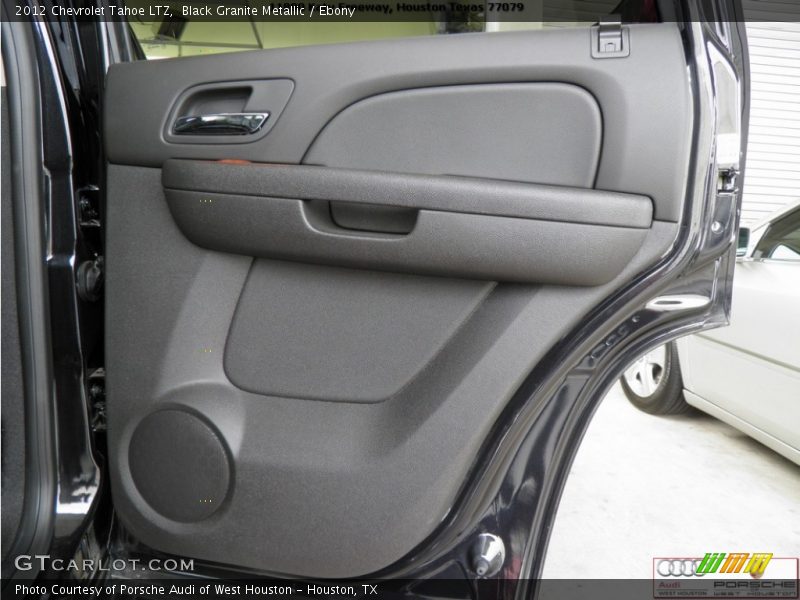 Black Granite Metallic / Ebony 2012 Chevrolet Tahoe LTZ
