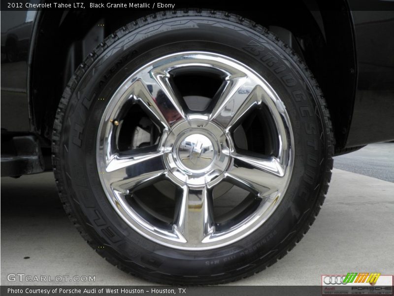 Black Granite Metallic / Ebony 2012 Chevrolet Tahoe LTZ