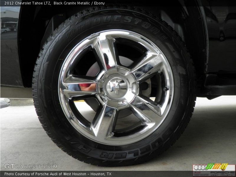 Black Granite Metallic / Ebony 2012 Chevrolet Tahoe LTZ