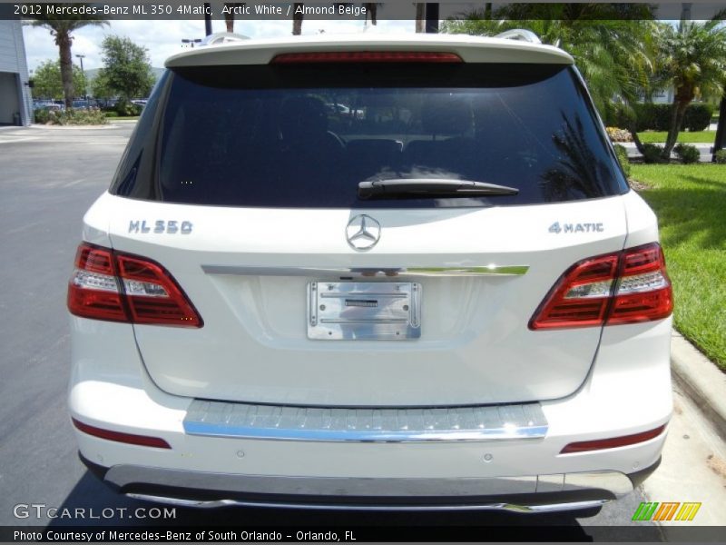 Arctic White / Almond Beige 2012 Mercedes-Benz ML 350 4Matic