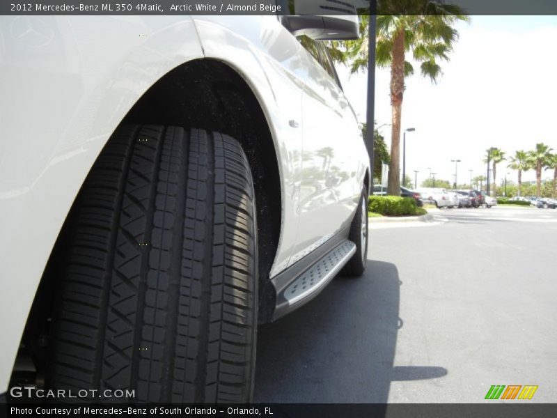 Arctic White / Almond Beige 2012 Mercedes-Benz ML 350 4Matic