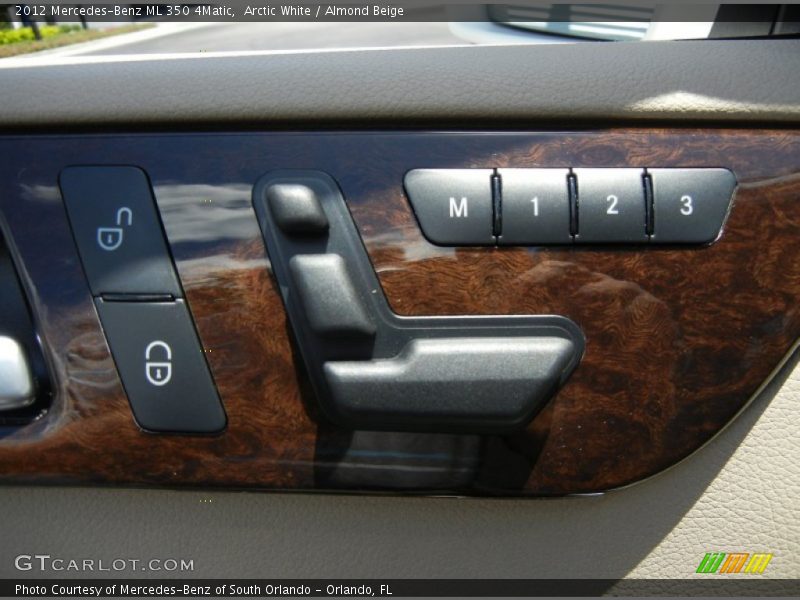 Arctic White / Almond Beige 2012 Mercedes-Benz ML 350 4Matic