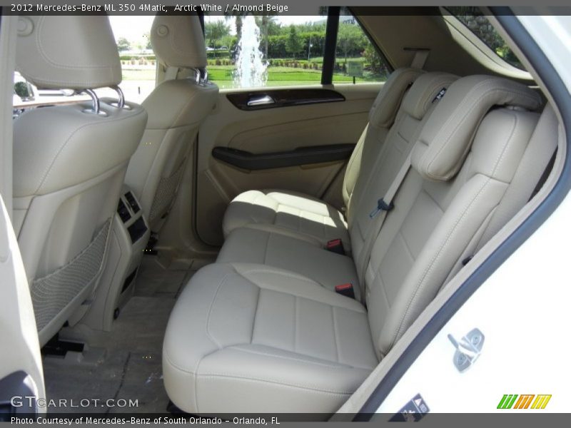 Arctic White / Almond Beige 2012 Mercedes-Benz ML 350 4Matic