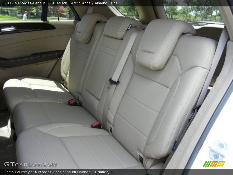 Arctic White / Almond Beige 2012 Mercedes-Benz ML 350 4Matic