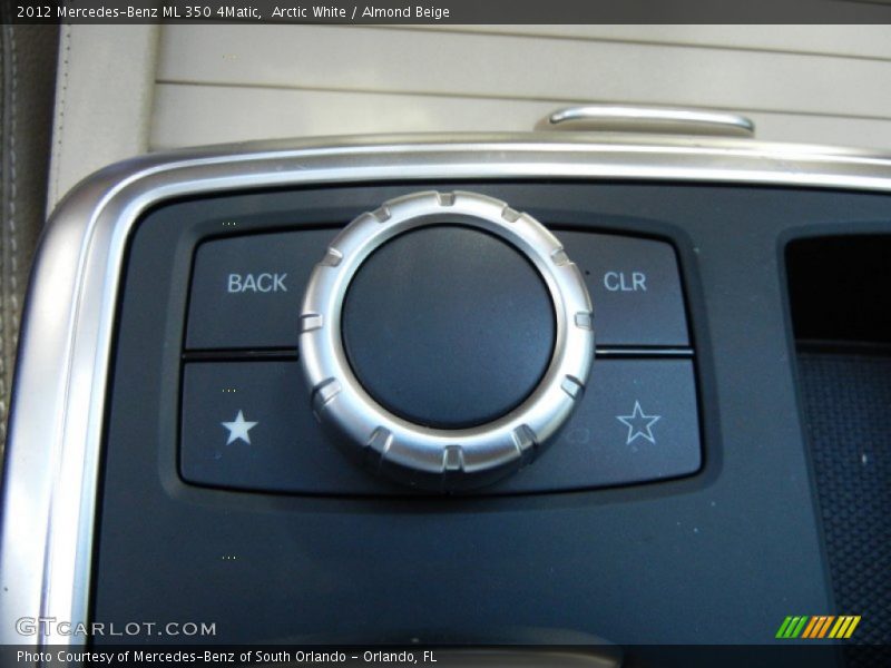 Arctic White / Almond Beige 2012 Mercedes-Benz ML 350 4Matic