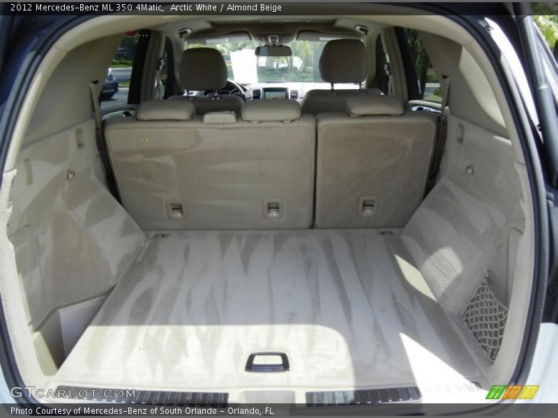 Arctic White / Almond Beige 2012 Mercedes-Benz ML 350 4Matic