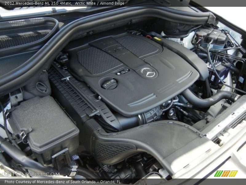 Arctic White / Almond Beige 2012 Mercedes-Benz ML 350 4Matic