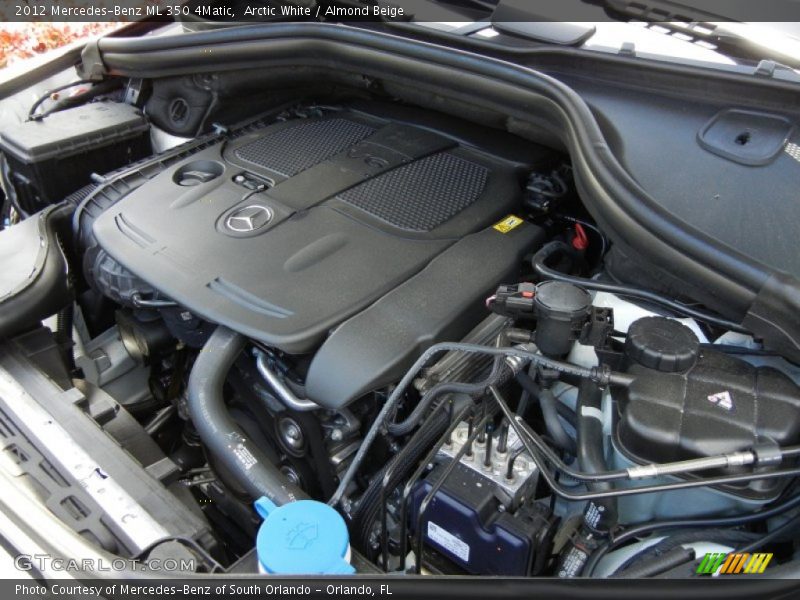 Arctic White / Almond Beige 2012 Mercedes-Benz ML 350 4Matic