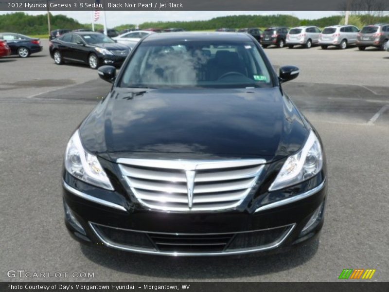 Black Noir Pearl / Jet Black 2012 Hyundai Genesis 3.8 Sedan