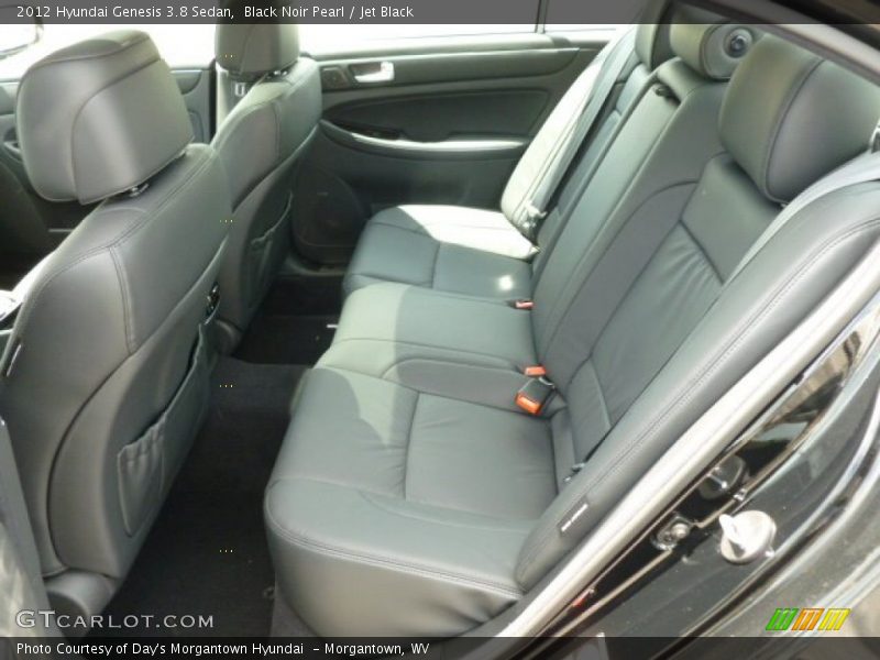 Black Noir Pearl / Jet Black 2012 Hyundai Genesis 3.8 Sedan