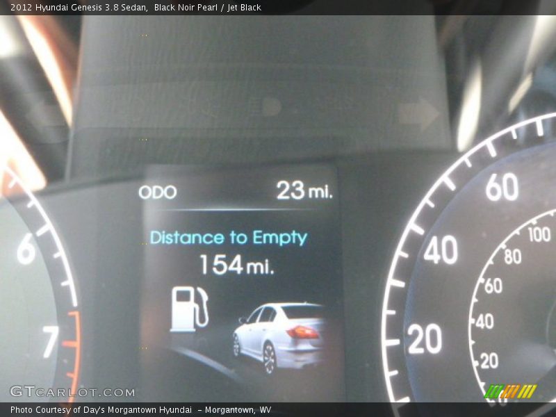 Black Noir Pearl / Jet Black 2012 Hyundai Genesis 3.8 Sedan