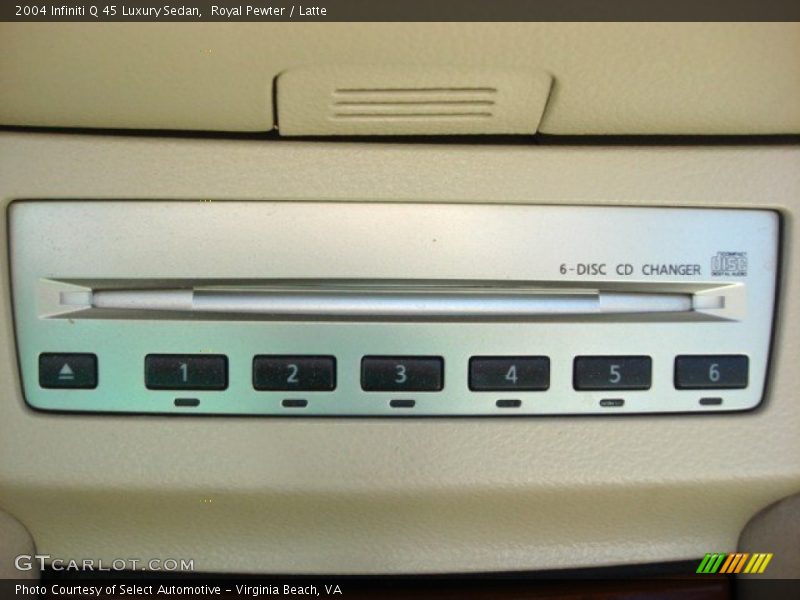 Royal Pewter / Latte 2004 Infiniti Q 45 Luxury Sedan