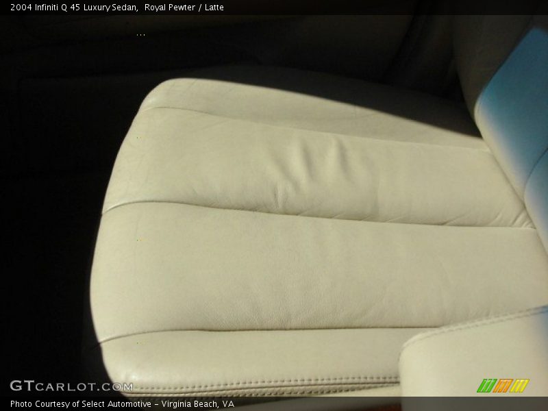 Royal Pewter / Latte 2004 Infiniti Q 45 Luxury Sedan