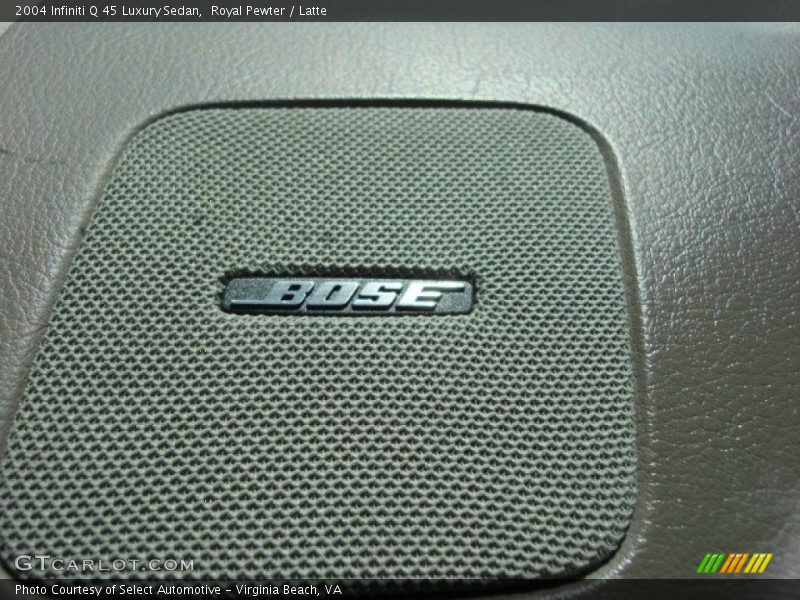 Royal Pewter / Latte 2004 Infiniti Q 45 Luxury Sedan